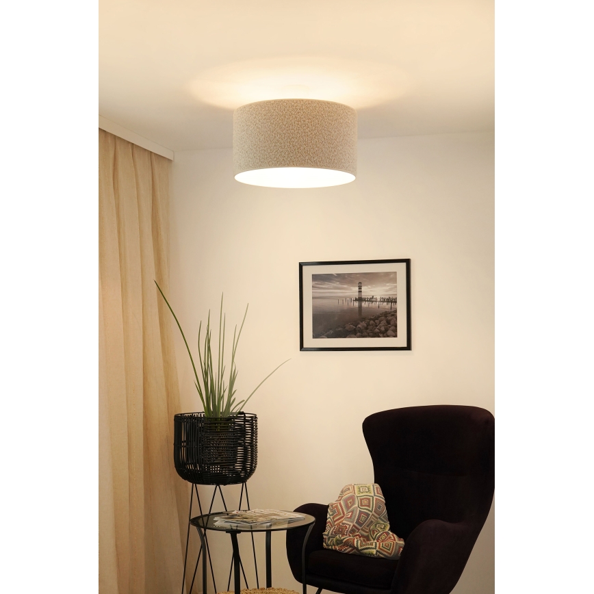 Brilagi - Nadgradni luster BOUCLE ROLLER 1xE27/15W/230V pr. 45 cm kremasta