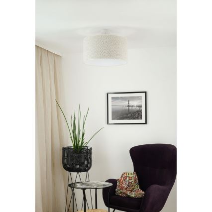 Brilagi - Nadgradni luster BOUCLE ROLLER 1xE27/15W/230V pr. 45 cm kremasta