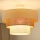 Brilagi - Nadgradni luster DENVER LUNETA 1xE27/15W/230V pr. 45 cm bež/braon/kremasta