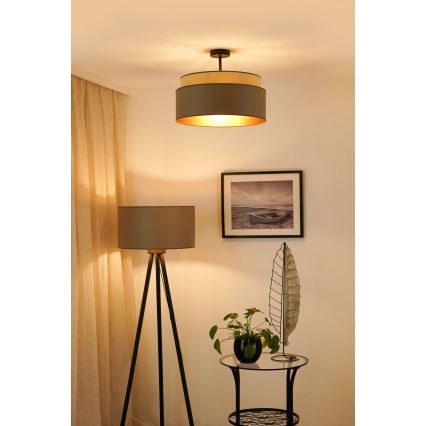 Brilagi - Nadgradni luster OREGON VEGE 1xE27/15W/230V pr. 45 cm sivo