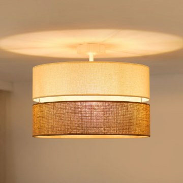 Brilagi - Nadgradni luster ROYAL YUTE 1xE27/15W/230V pr. 40 cm bež/kremasta