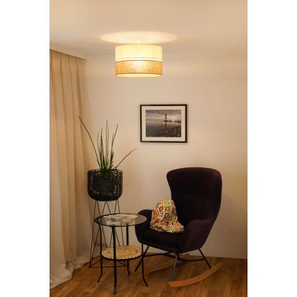 Brilagi - Nadgradni luster ROYAL YUTE 1xE27/15W/230V pr. 40 cm bež/kremasta