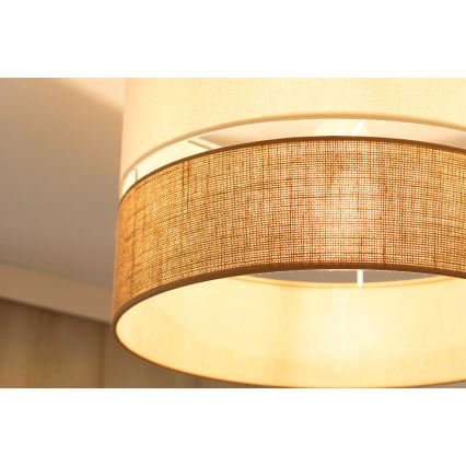 Brilagi - Nadgradni luster ROYAL YUTE 1xE27/15W/230V pr. 40 cm bež/kremasta