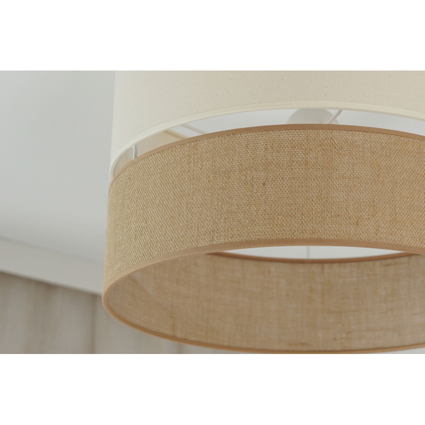 Brilagi - Nadgradni luster ROYAL YUTE 1xE27/15W/230V pr. 40 cm bež/kremasta