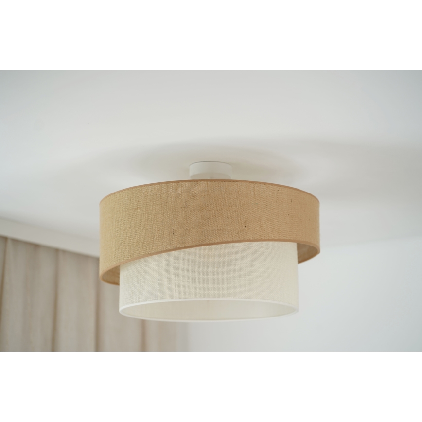 Brilagi - Nadgradni luster SHINE 1xE27/15W/230V pr. 50 cm bež/kremasta
