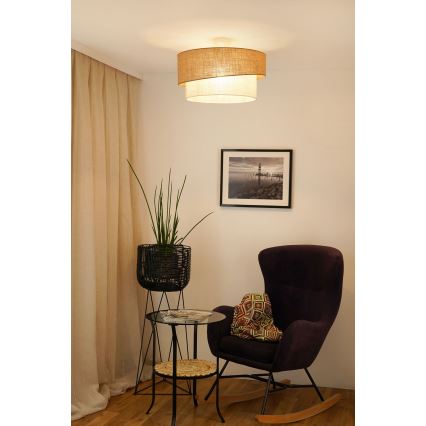 Brilagi - Nadgradni luster SHINE 1xE27/15W/230V pr. 50 cm bež/kremasta
