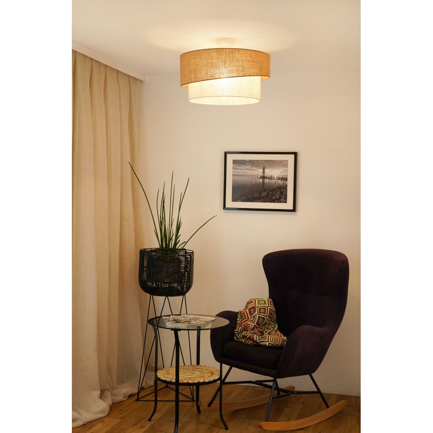 Brilagi - Nadgradni luster SHINE 1xE27/15W/230V pr. 50 cm bež/kremasta