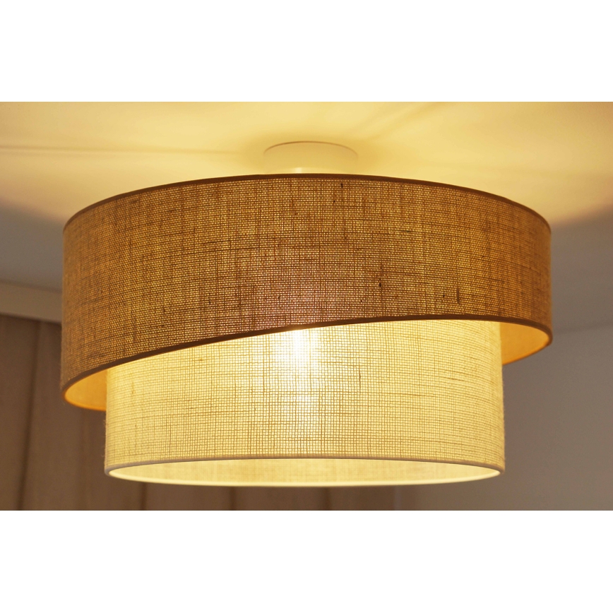 Brilagi - Nadgradni luster SHINE 1xE27/15W/230V pr. 50 cm bež/kremasta