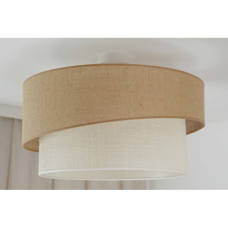 Brilagi - Nadgradni luster SHINE 1xE27/15W/230V pr. 50 cm bež/kremasta