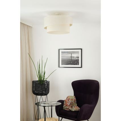 Brilagi - Nadgradni luster SHINE 1xE27/15W/230V pr. 50 cm kremasta