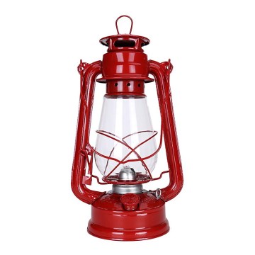 Brilagi - petrolejska lampa LANTERN 31 cm crvena