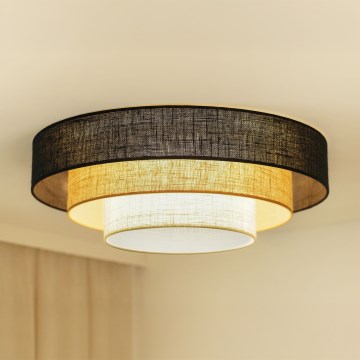 Brilagi - Plafonjera ASPEN LUNETA LED/12W/230V pr. 60 cm crno/bež/kremasta