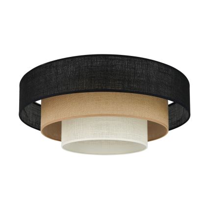 Brilagi - Plafonjera ASPEN LUNETA LED/12W/230V pr. 60 cm crno/bež/kremasta
