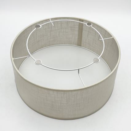 Brilagi - Plafonjera BELLADONNA 1xE27/15W/230V pr. 30 cm kremasta/hrast