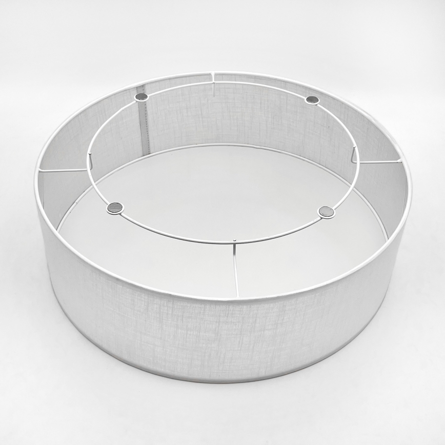 Brilagi - Plafonjera BELLADONNA 2xE27/15W/230V pr. 40 cm bela/hrast