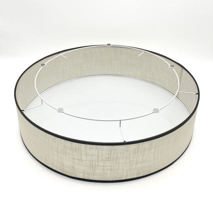 Brilagi - Plafonjera BELLADONNA 3xE27/15W/230V pr. 50 cm kremasta/hrast