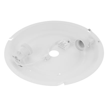 Brilagi - Plafonjera CLARE 2xE27/24W/230V pr. 30 cm bela