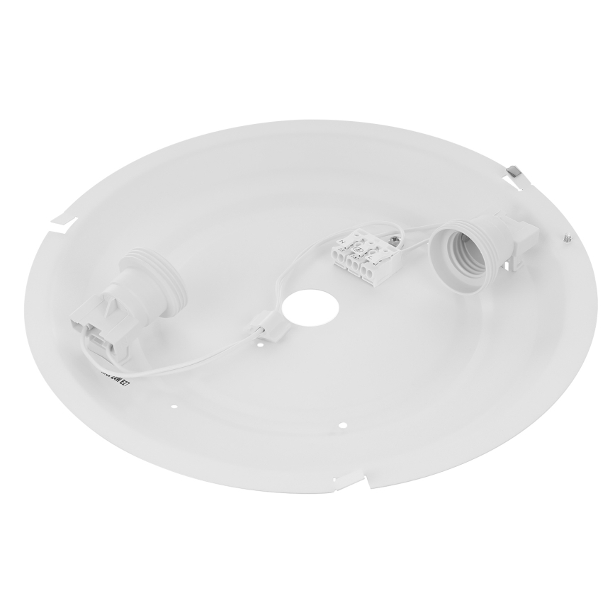 Brilagi - Plafonjera CLARE 2xE27/24W/230V pr. 30 cm bela