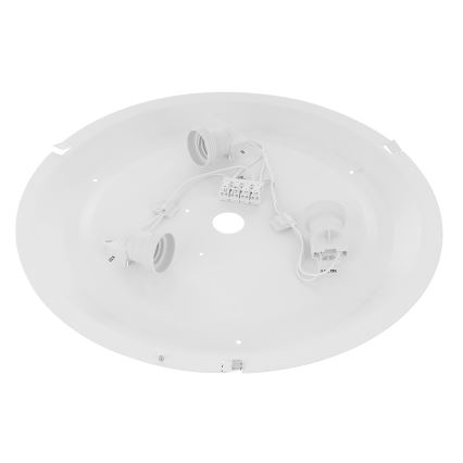 Brilagi - Plafonjera CLARE 3xE27/24W/230V pr. 40 cm bela
