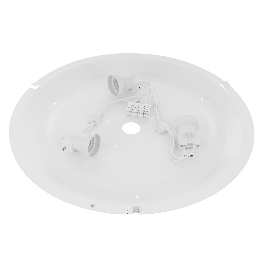 Brilagi - Plafonjera CLARE 3xE27/24W/230V pr. 40 cm bela