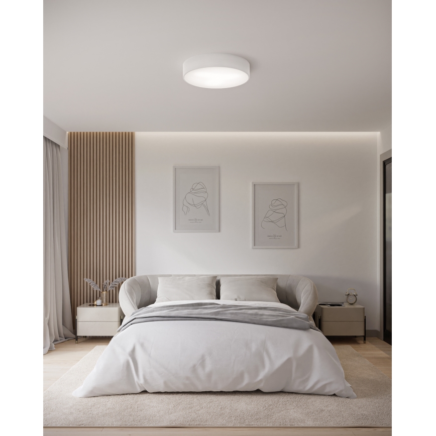 Brilagi - Plafonjera CLARE 3xE27/24W/230V pr. 40 cm bela