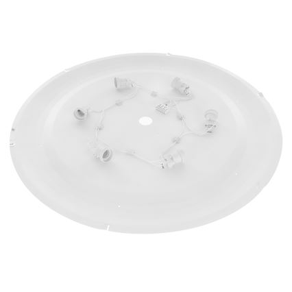 Brilagi - Plafonjera CLARE 6xE27/24W/230V pr. 80 cm crno