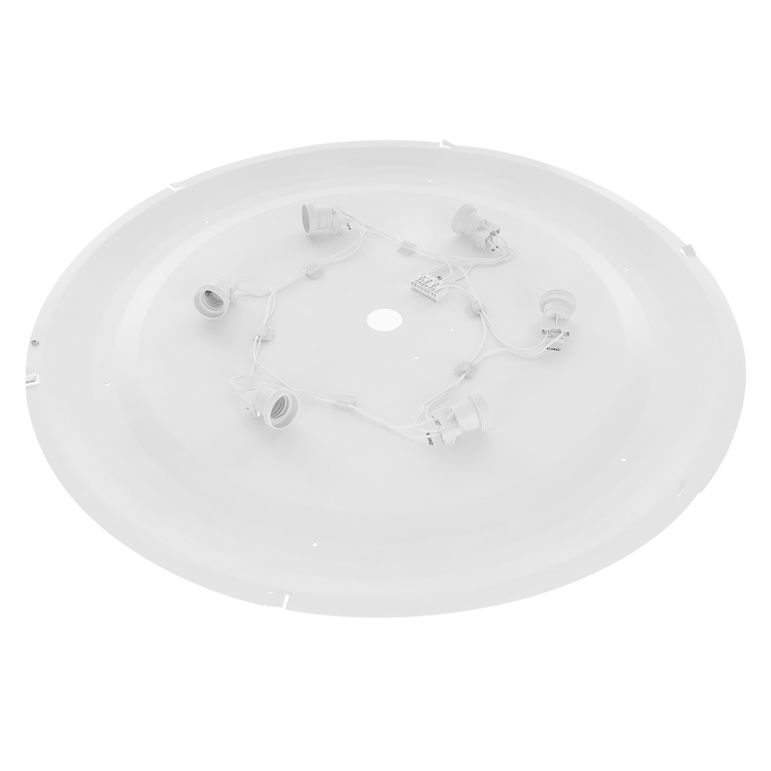 Brilagi - Plafonjera CLARE 6xE27/24W/230V pr. 80 cm crno