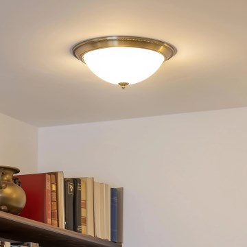 Brilagi - Plafonjera CLASSIC 3xE27/60W/230V bronzana