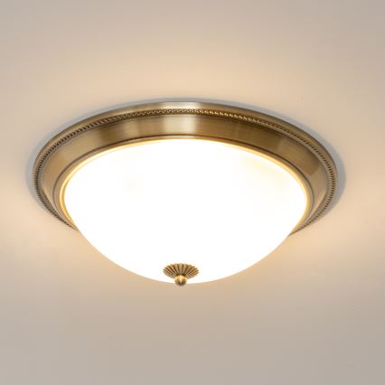 Brilagi - Plafonjera CLASSIC 3xE27/60W/230V bronzana