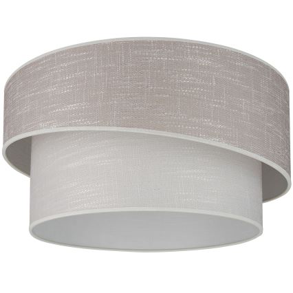 Brilagi - Plafonjera DOVER SHINE 1xE27/15W/230V pr. 50 cm sivo/kremasta