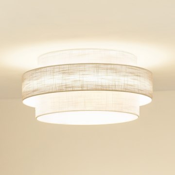 Brilagi - Plafonjera DOVER SPACE LED/12W/230V pr. 50 cm sivo/kremasta