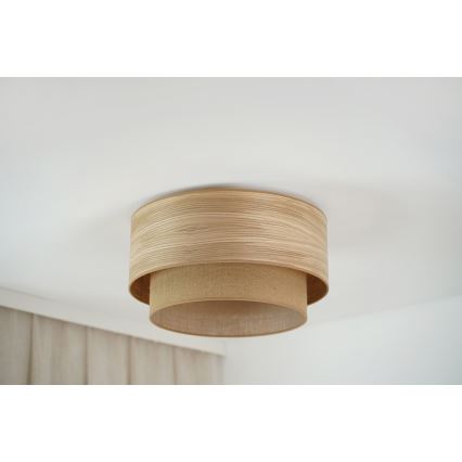 Brilagi - Plafonjera MONTANA BOHO 1xE27/15W/230V pr. 45 cm braon