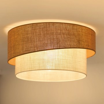 Brilagi - Plafonjera SHINE 1xE27/15W/230V pr. 50 cm bež/kremasta