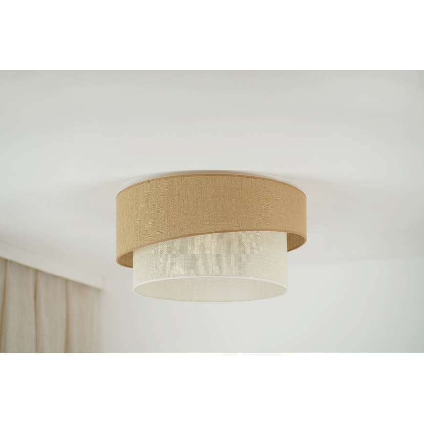 Brilagi - Plafonjera SHINE 1xE27/15W/230V pr. 50 cm bež/kremasta