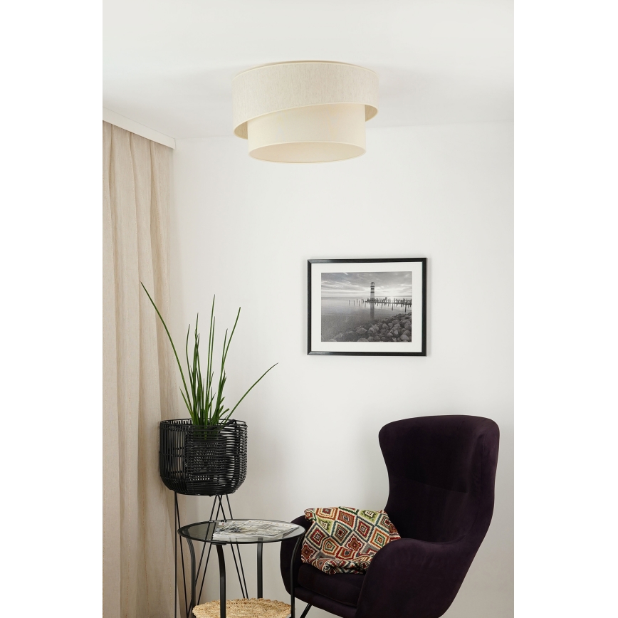Brilagi - Plafonjera SHINE 1xE27/15W/230V pr. 50 cm kremasta