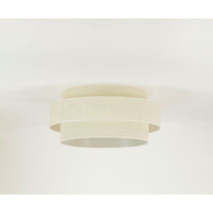 Brilagi - Plafonjera SPACE YUTE LED/12W/230V pr. 50 cm kremasta