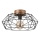 Brilagi - Plafonjera WOODY BASKET 1xE27/60W/230V hrast