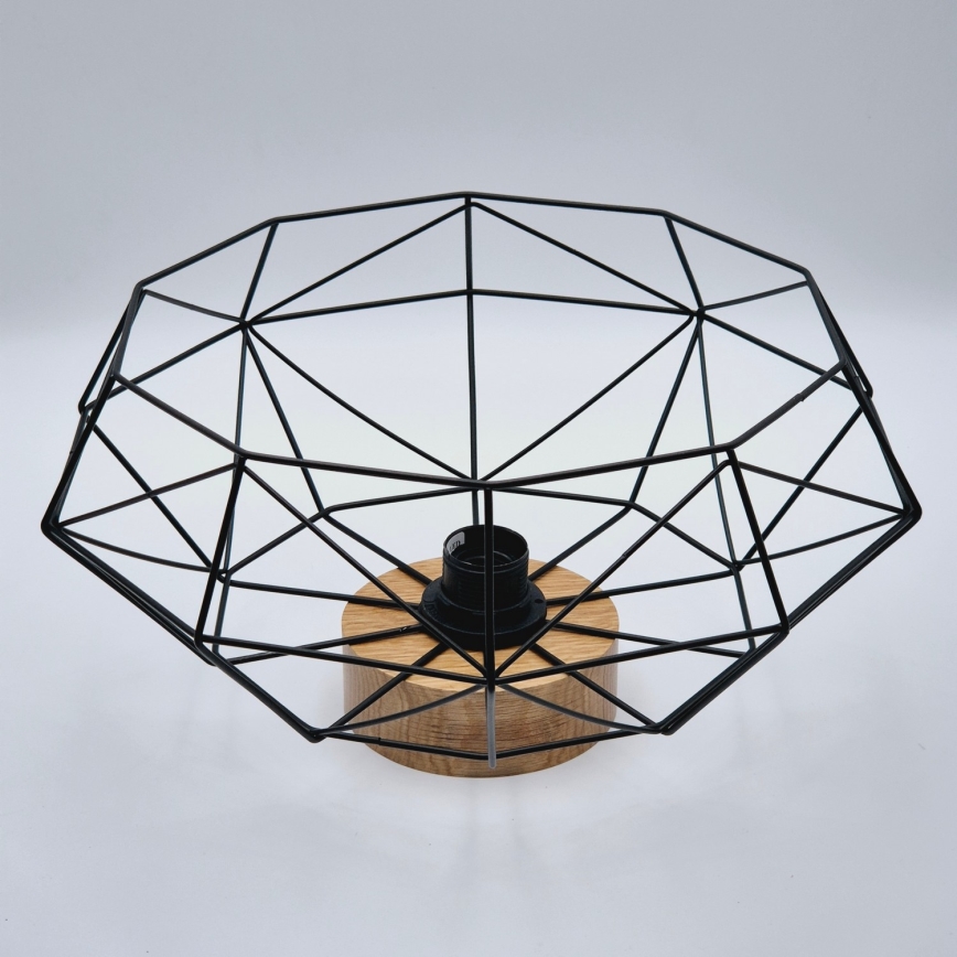 Brilagi - Plafonjera WOODY BASKET 1xE27/60W/230V hrast