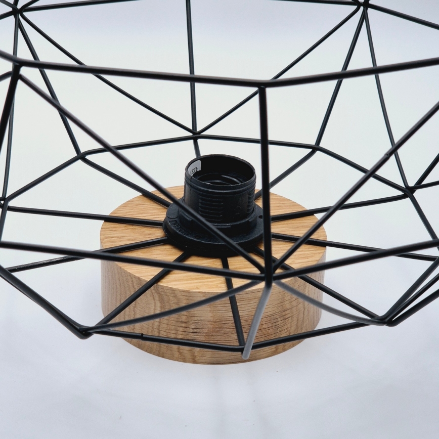 Brilagi - Plafonjera WOODY BASKET 1xE27/60W/230V hrast