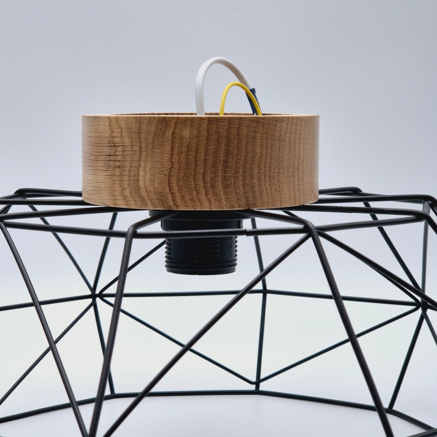 Brilagi - Plafonjera WOODY BASKET 1xE27/60W/230V hrast