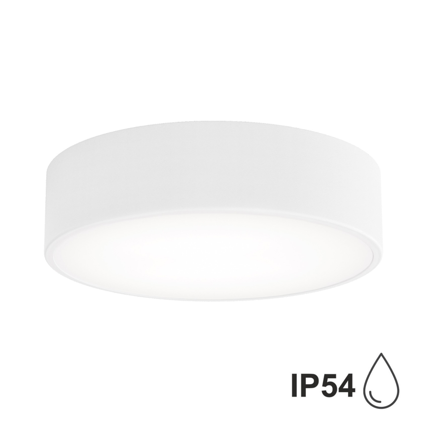 Brilagi - Plafonjera za kupatilo CLARE 2xE27/24W/230V pr. 30 cm bela IP54
