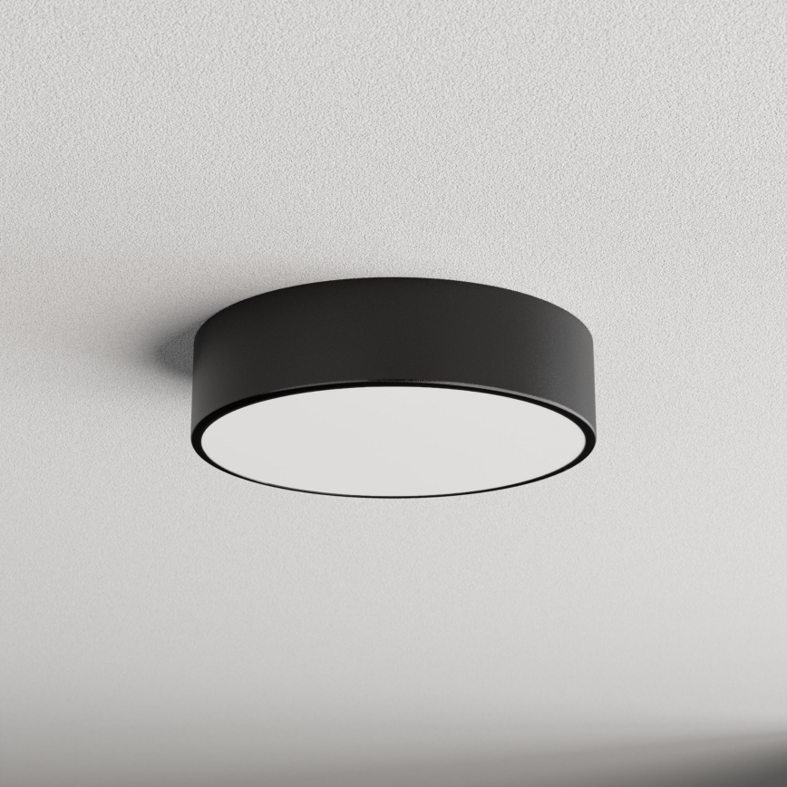 Brilagi - Plafonjera za kupatilo CLARE 2xE27/24W/230V pr. 30 cm crno IP54