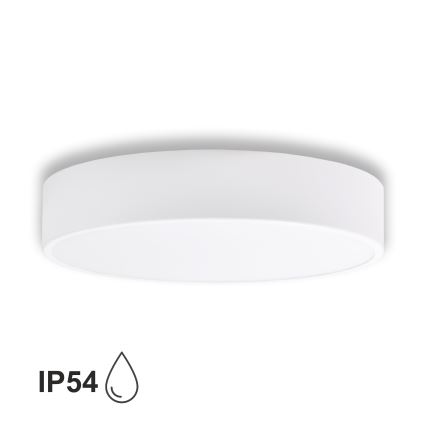 Brilagi - Plafonjera za kupatilo CLARE 3xE27/24W/230V pr. 40 cm bela IP54