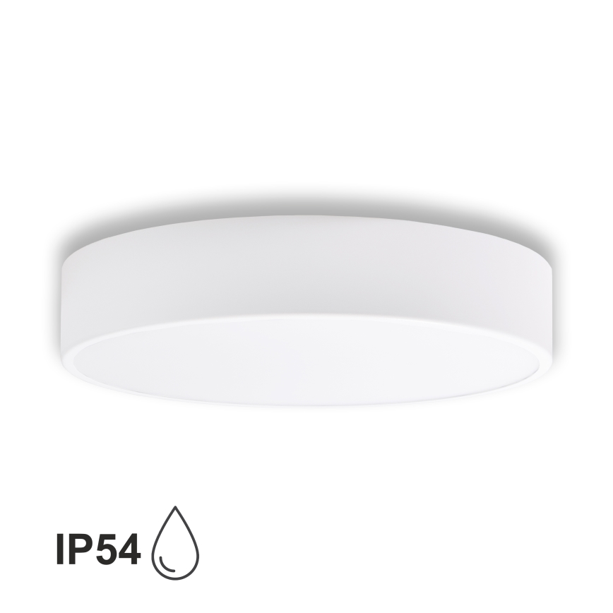 Brilagi - Plafonjera za kupatilo CLARE 3xE27/24W/230V pr. 40 cm bela IP54