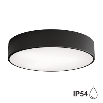 Brilagi - Plafonjera za kupatilo CLARE 3xE27/24W/230V pr. 40 cm crno IP54