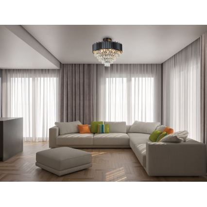 Brilagi - Plafonski luster CARLOS 9xE14/40W/230V prečnika 60 cm