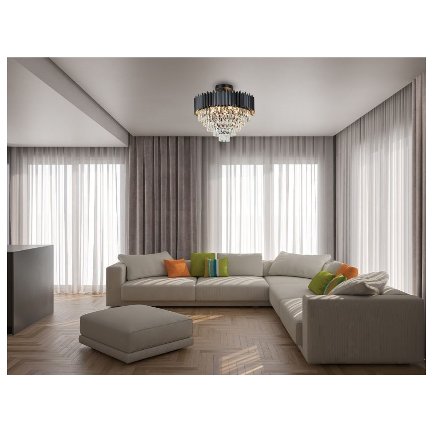 Brilagi - Plafonski luster CARLOS 9xE14/40W/230V prečnika 60 cm