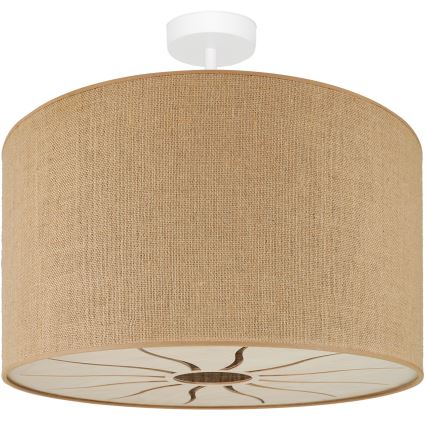 Brilagi - Plafonski luster COUNTRY ROLLER 1xE27/15W/230V prečnik 45 cm bež