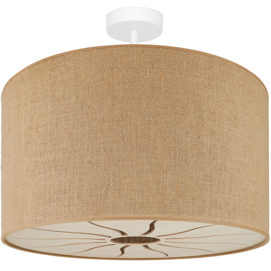 Brilagi - Plafonski luster COUNTRY ROLLER 1xE27/15W/230V prečnik 45 cm bež