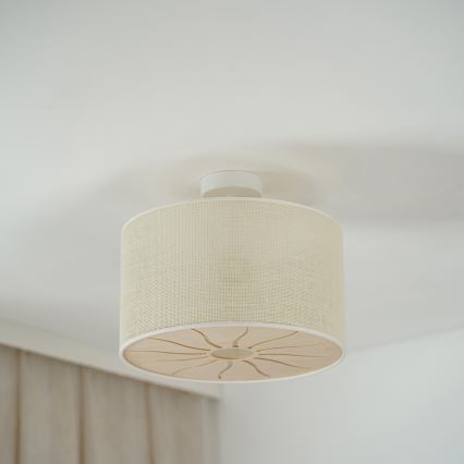 Brilagi - Plafonski luster COUNTRY ROLLER 1xE27/15W/230V, prečnik 45 cm, krem boja